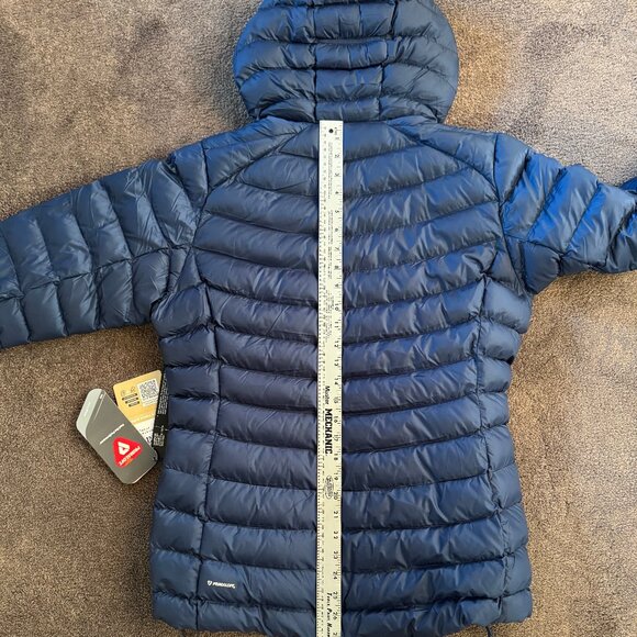 Women's Rab Cirrus Alpine Insulated Jacket, Size Medium, Tempest Blue, NWT - Picture 9 of 11